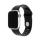 Pasek i akcesoria do zegarków FIXED Silicone Strap Set do Apple Watch black FIXSST-436-BK